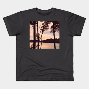 Lake & Trees Kids T-Shirt